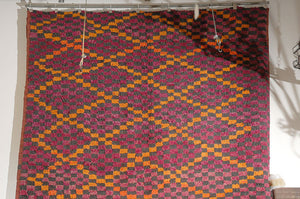 Vintage Moroccan Large Lush Rug