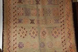 Vintage Moroccan Berber Tribal Rug, circa 1960 - 1