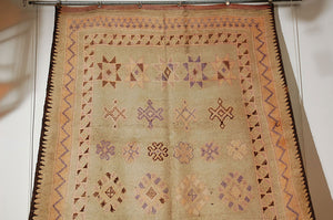 Vintage Moroccan Berber Tribal Rug, circa 1960 - 1