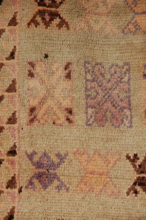 Vintage Moroccan Berber Tribal Rug, circa 1960 - 1