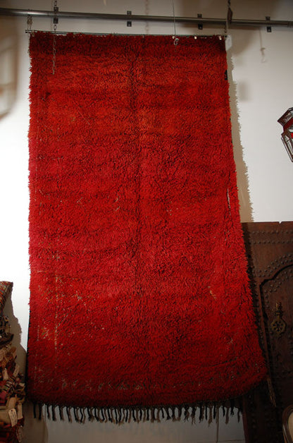 Moroccan Vintage Mid-Century African Tribal Rug, circa 1960s