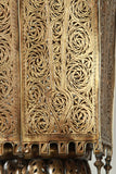 Moroccan Brass Chandelier Oversized Andalusian Moorish Style