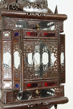 Moroccan Glass Pendant Handcrafted