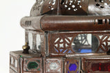 Moroccan Glass Pendant Handcrafted