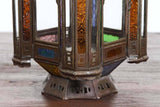 Vintage Moroccan Moorish Glass Lantern