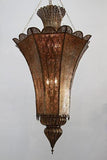 High End Moroccan Brass Chandelier