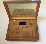19th Century Anglo-Indian Jewelry Box with Lidded Compartments