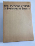 Japanese Print Its Evolution and Essence Book by Muneshige Narazaki