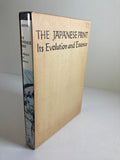 Japanese Print Its Evolution and Essence Book by Muneshige Narazaki