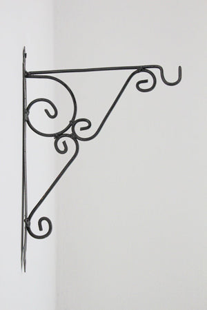 Wall Mounted Iron Bracket for Lanterns or Signs