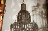 Moroccan Large Clear Glass Pendant Chandelier