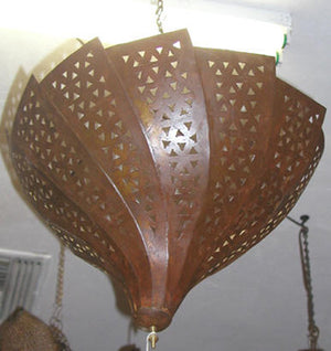 Moroccan Metal Hanging Chandelier