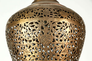 Moorish Brass Hanging Light Fixture