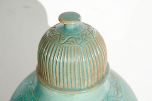 Moorish Turquoise Ceramic Vases