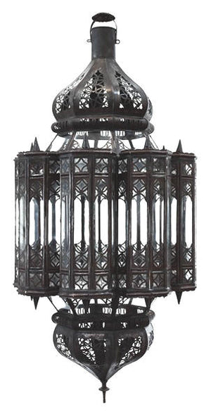 Moroccan Clear Glass Lantern