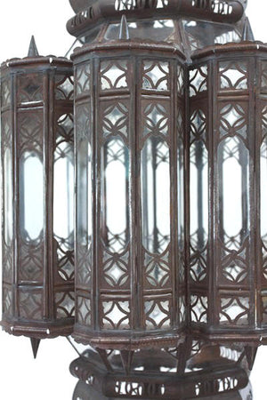 Moroccan Clear Glass Lantern