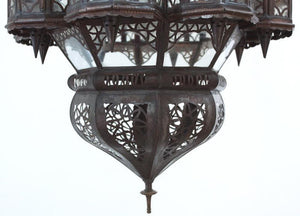 Moroccan Clear Glass Lantern