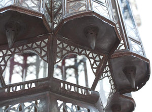 Moroccan Clear Glass Lantern