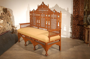 Middle Eastern Syrian Style Settee