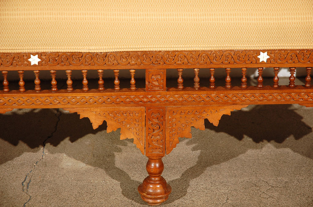 Middle Eastern Syrian Style Settee