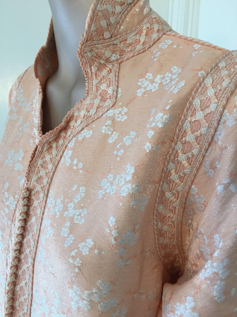 Moroccan Caftan Maxi Dress Kaftan Handmade in Morocco North Africa 1970's