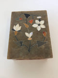 Anglo-Raj Marble Inlay Box Pietra Dura