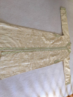 Moroccan Metallic Gold Brocade Kaftan, Maxi Dress Kaftan from Morocco, Africa