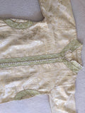 Moroccan Metallic Gold Brocade Kaftan, Maxi Dress Kaftan from Morocco, Africa