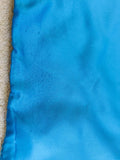 Moroccan Kaftan in Turquoise Blue and Silver