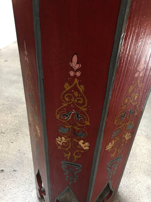 1960s Moroccan Moorish Pedestal Octagonal Table