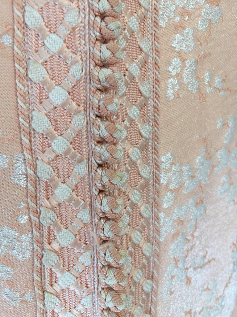 Moroccan Caftan Maxi Dress Kaftan Handmade in Morocco North Africa 1970's