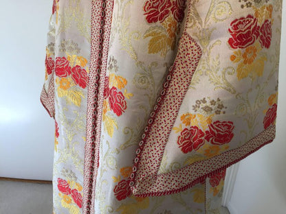 Moroccan Brocade Caftan Maxi Dress Kaftan Handmade in Morocco Africa