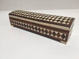 Vizagapatam Anglo-Indian Rectangular Box Inlaid with Sandalwood