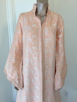 Moroccan Caftan Maxi Dress Kaftan Handmade in Morocco North Africa 1970's