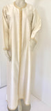 Moroccan Elegant Luxury Dupiono Silk Caftan Gown Maxi Dress