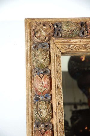 Moorish Style Hand-Carved Italian Mirror