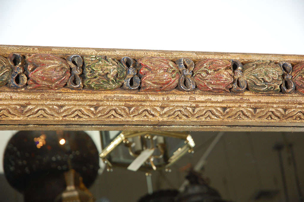 Moorish Style Hand-Carved Italian Mirror