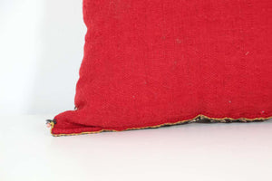 Moroccan Handwoven Tribal Berber Kilim Throw Pillow