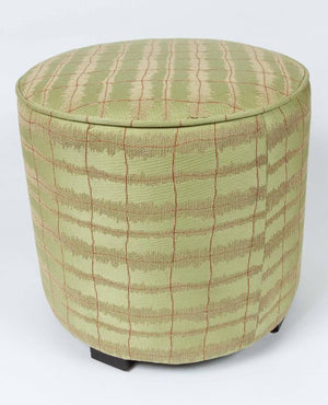 Pair of Modern Green Moroccan Stools