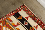 1960s Moroccan Vintage Authentic Rug