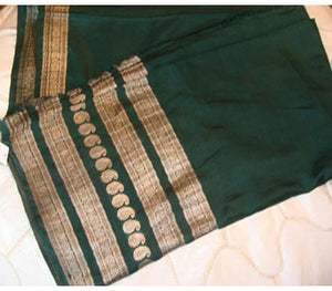 Vintage Indian Silk Wedding Sari