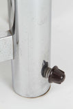 Hexagonal Chrome Tower Lamp