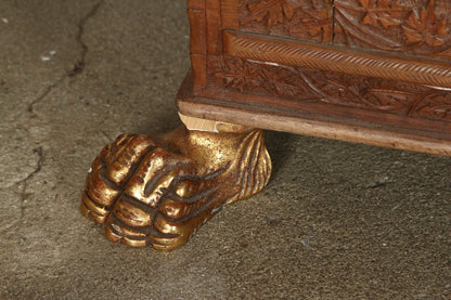 Asian Finely Hand Carved Sideboard from Java, Indonesia
