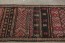 Moroccan Tuareg Vintage Black Runner Rug