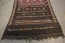 Moroccan Tuareg Vintage Black Runner Rug