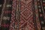 Moroccan Tuareg Vintage Black Runner Rug