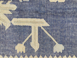 Vintage Small Ethnic Tribal Rug