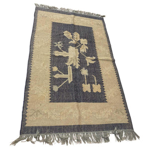 Vintage Small Ethnic Tribal Rug