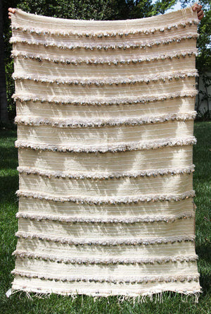 Vintage Tribal Moroccan Wedding Berber Shawl