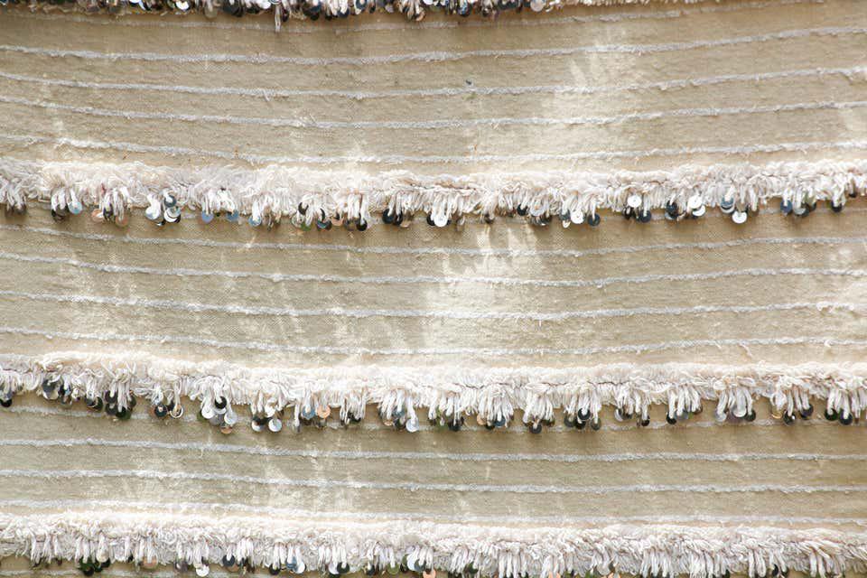 Vintage Tribal Moroccan Wedding Berber Shawl